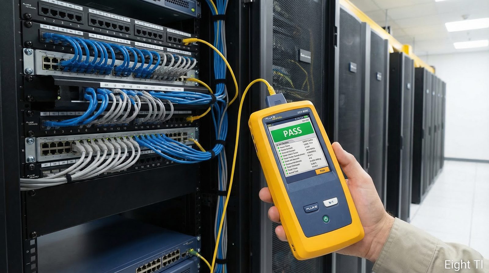 Certificação Fluke Networks e garantia de qualidade