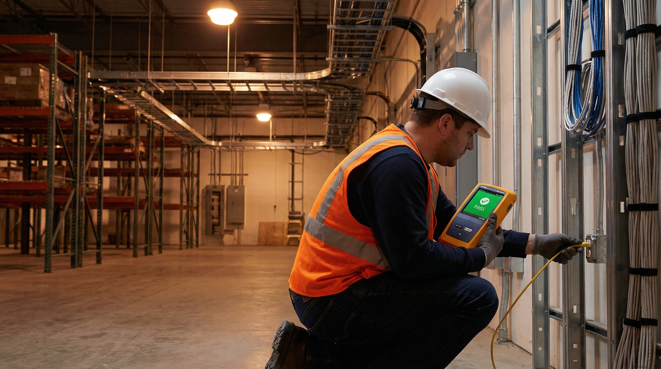 Certificação Fluke Networks para cabeamento UTP